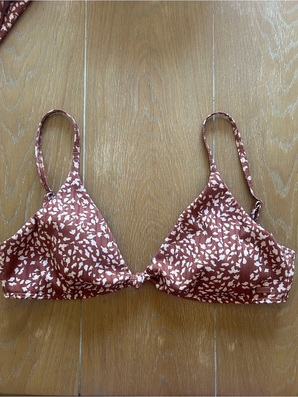 Roxy Women's Love the Surf Knot Bikini Top - Size L